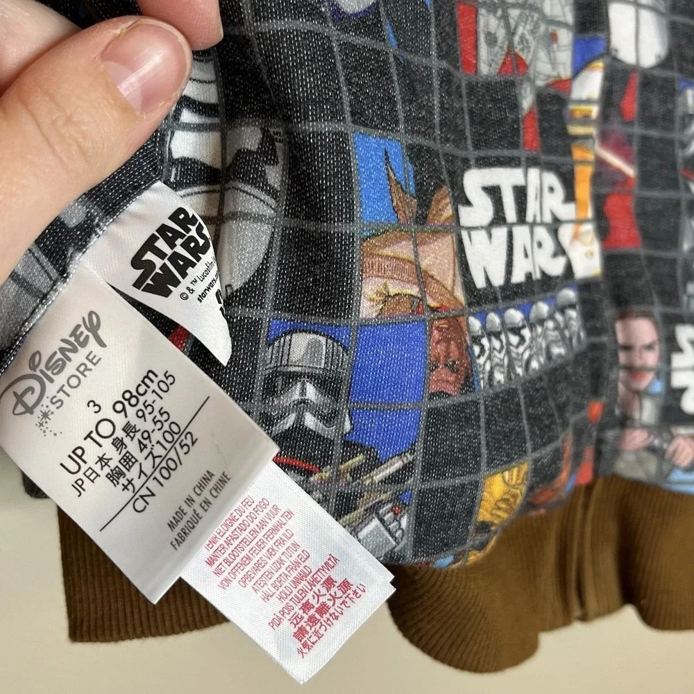 Disney Star‎ Wars Chewbacca Hoodie 3T Reversible Fuzzy Faux Fur Boys Costume